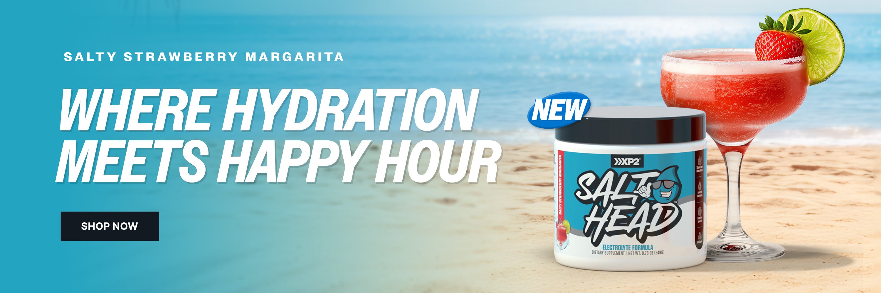 Salthead Strawberry Margarita